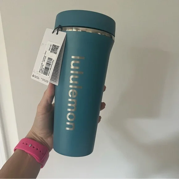 NWT Lululemon Back to Life Tumbler 24oz MARLIN MRLN - Picture 5 of 10